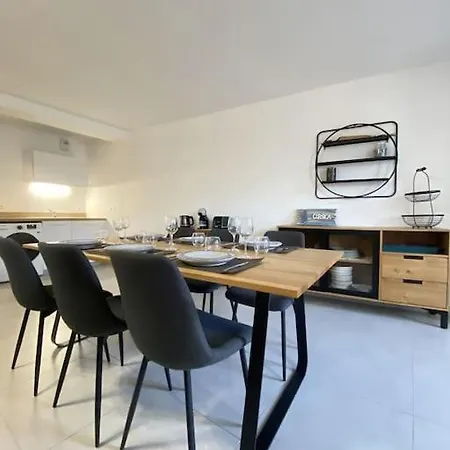 شقة B32- T3-les Hauts Du Port-parking-clim-wifi-50m Du Port بونيفَسْيو